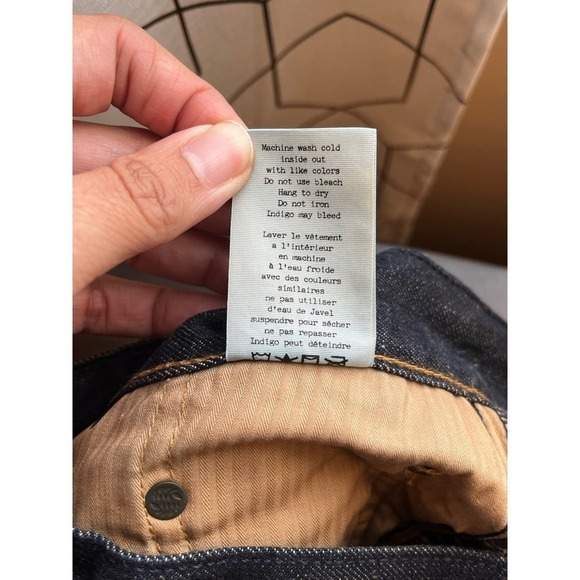 Rag & Bone Men's RB Jay 23X Skinny Leg Tailored Workwear Jeans SZ 29 - Picture 11 of 16